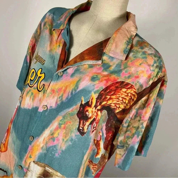 **KOLBY RAYON PRINTED SHIRT L - Picture 6 of 11